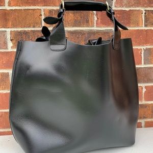 Zara Buffalo Leather Tote